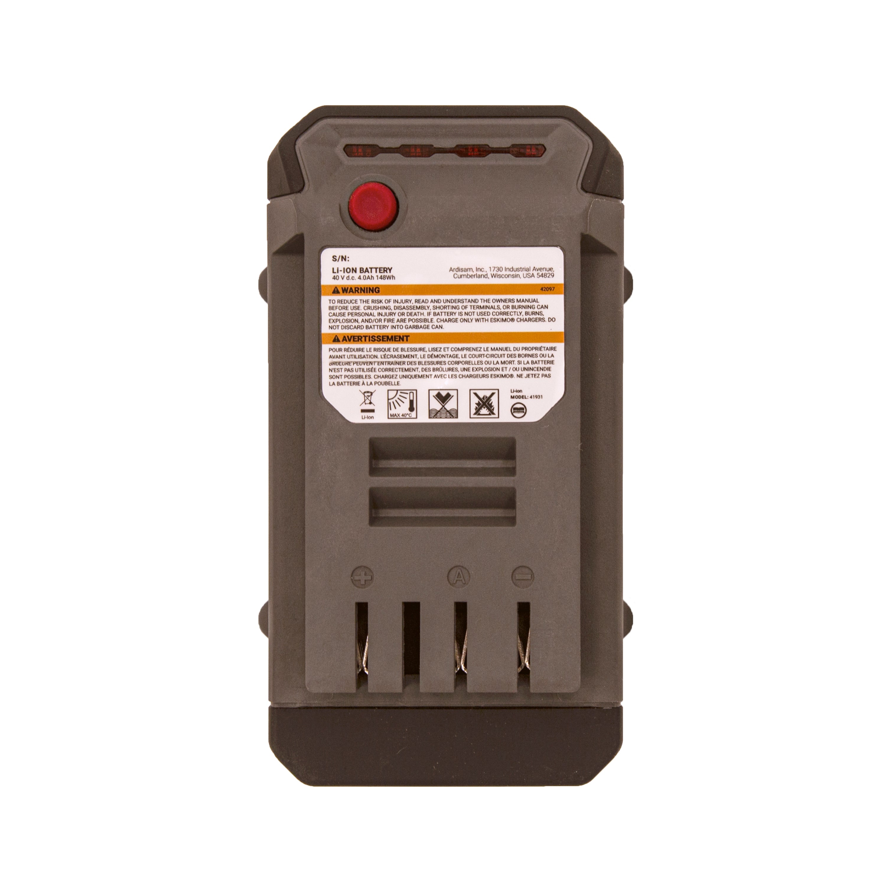 Eskimo 40V 4Ah Battery