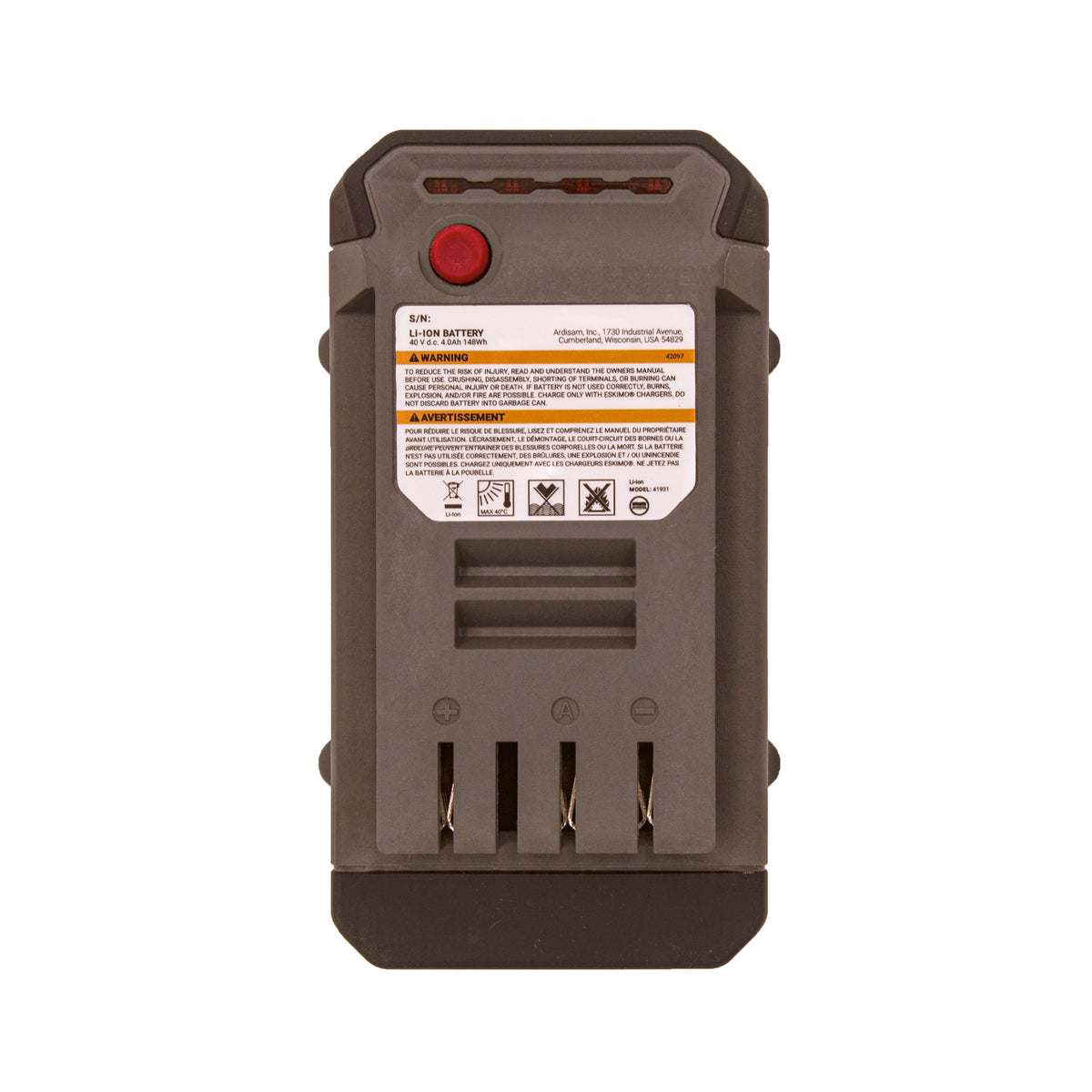 Eskimo 40V 4Ah Battery