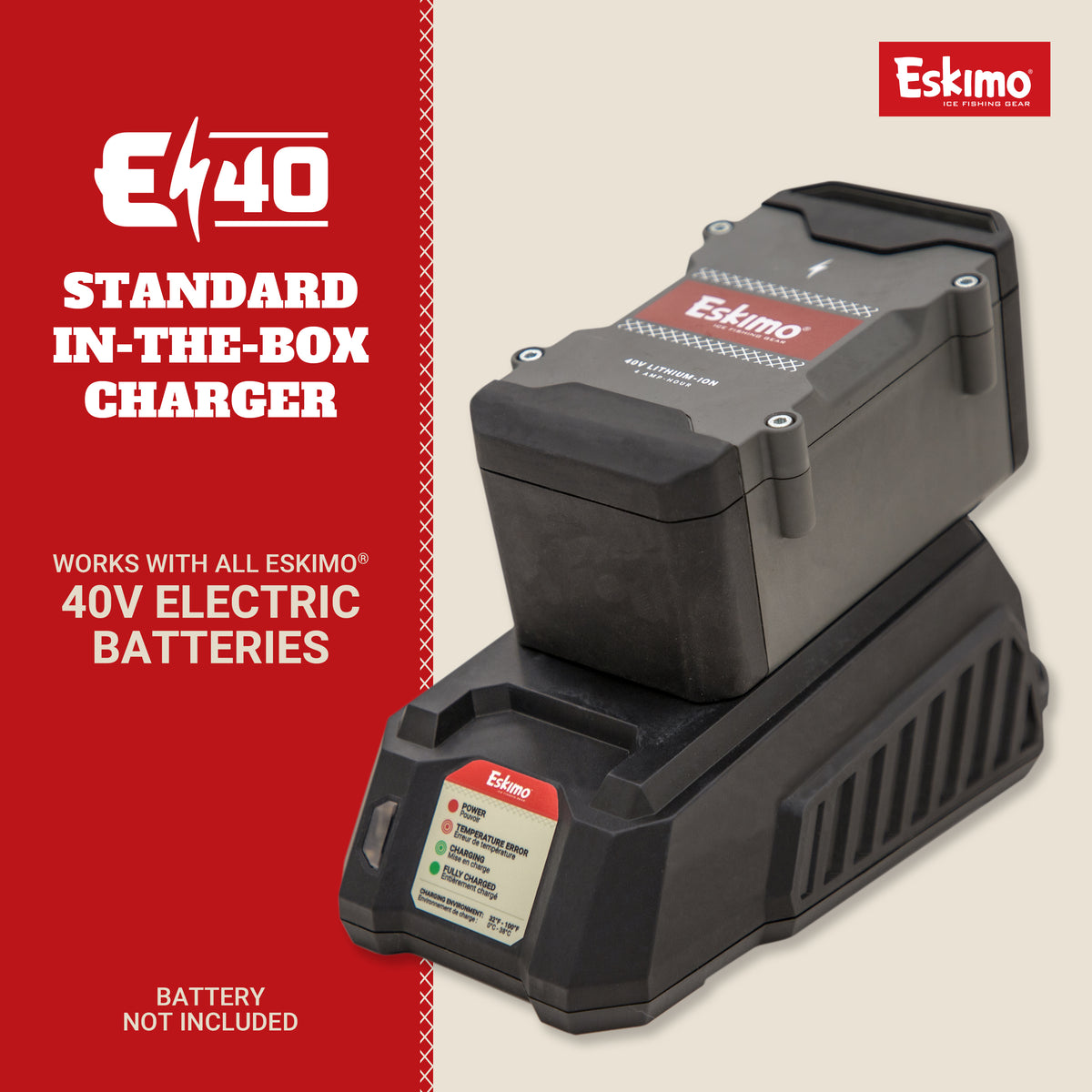 Eskimo 40V Battery Charger