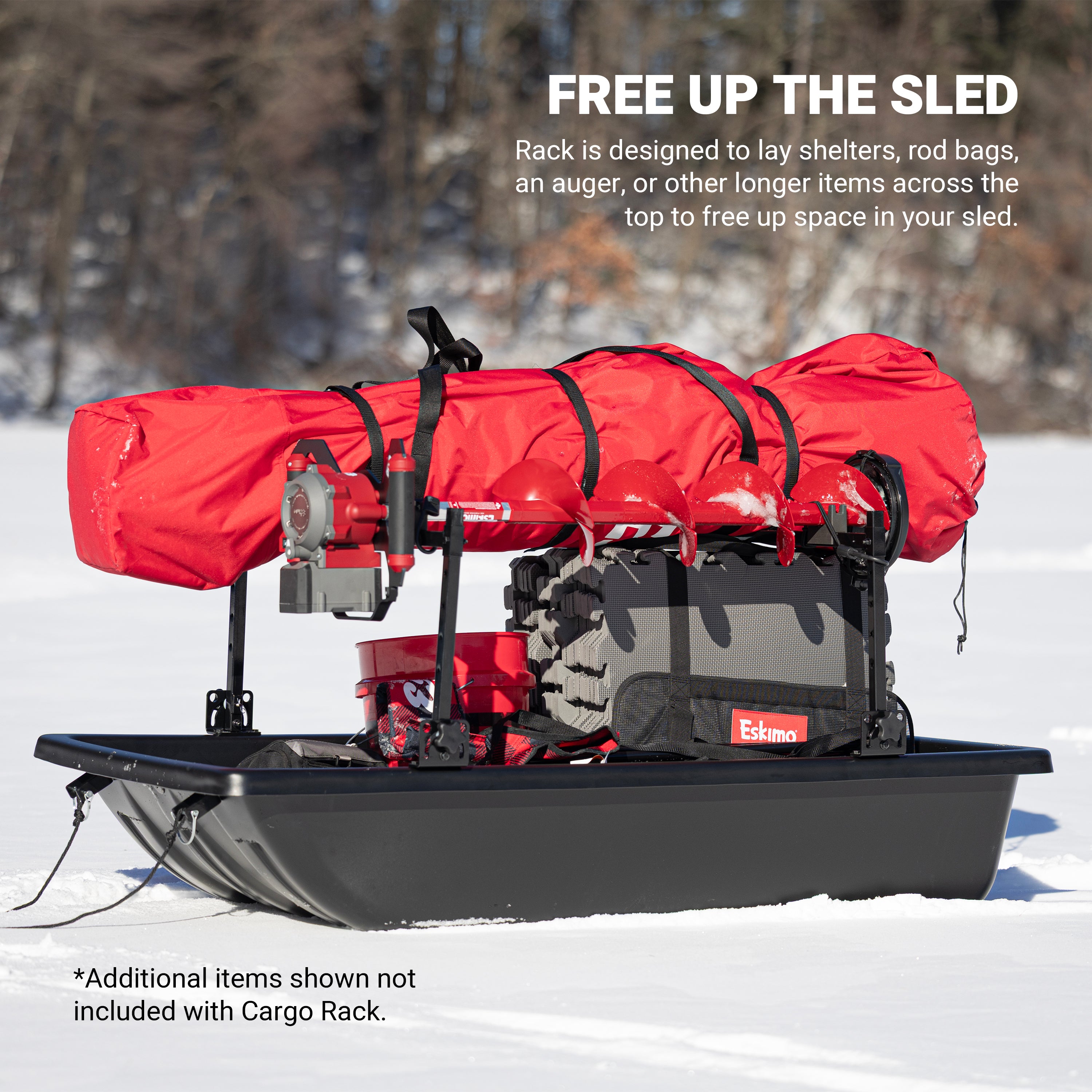 E-Hauler Folding Cargo Rack