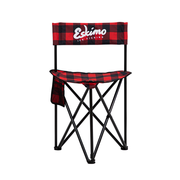 Plaid XL Folding Ice Chair