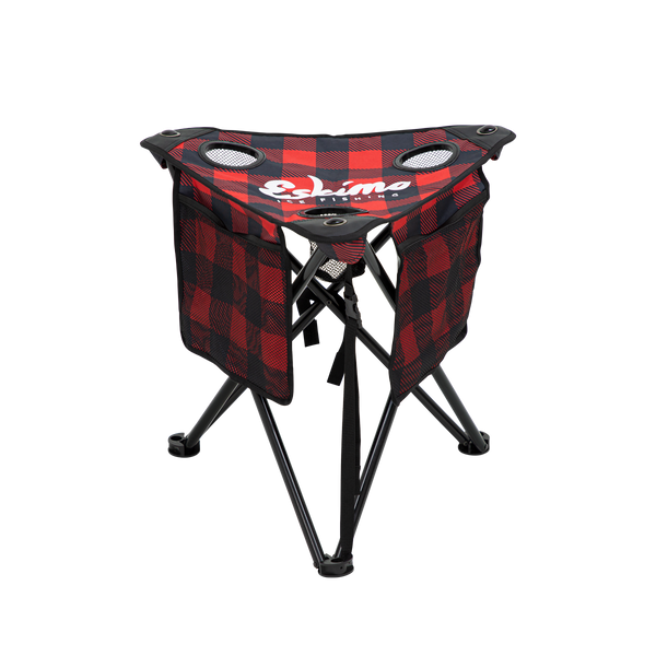 Plaid XL Tripod Stool