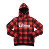 Youth Plaid Cotton Hoodie