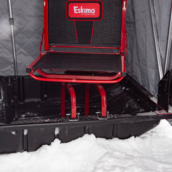276911 Eskimo Sierra Thermal Sled Shelter Bundle Travel Cover Runners Tow  Hitch