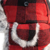 Plaid Alaskan Fur Hat