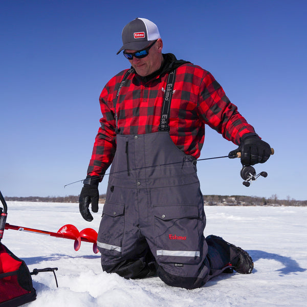 Eskimo Mens Roughneck BibsIce Fishing Bibs : : Clothing, Shoes &  Accessories