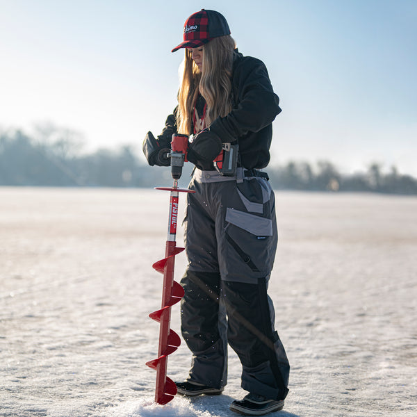 Eskimo Ice Fishing Augers Drill Electric Quick Connect Adaptive
