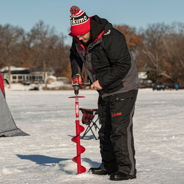 Eskimo Ice Fishing Augers Drill Electric Quick Connect Adaptive