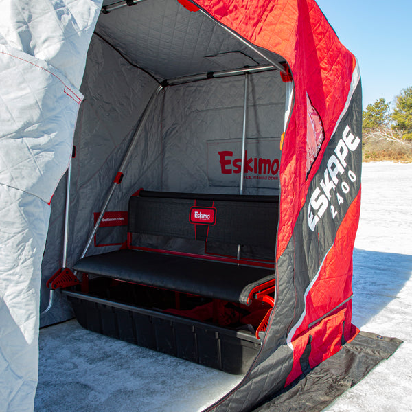 Eskimo Eskape 2600 Insulated 2 Person Ice Fishing Shelter