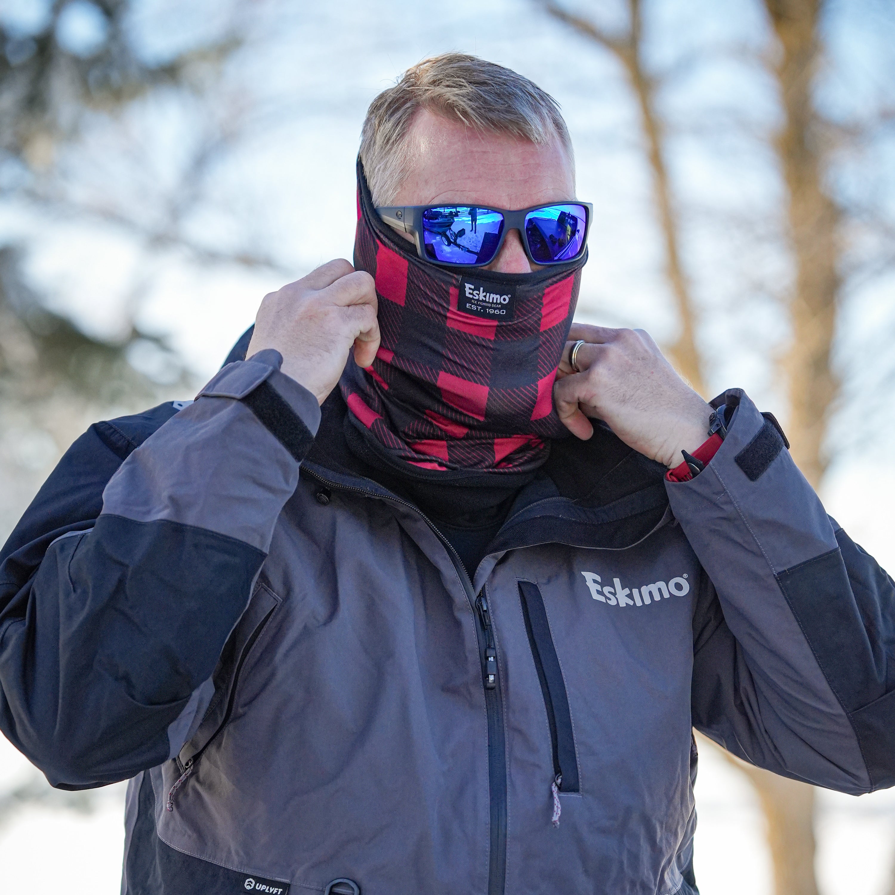 Buffalo Plaid Neck Gaiter