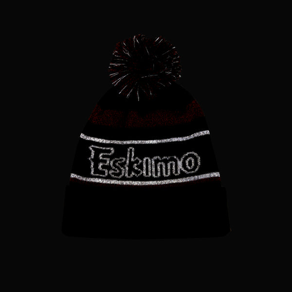 Eskimo® Black Ice POM Hat, Headwear, Unisex, Black, 37383