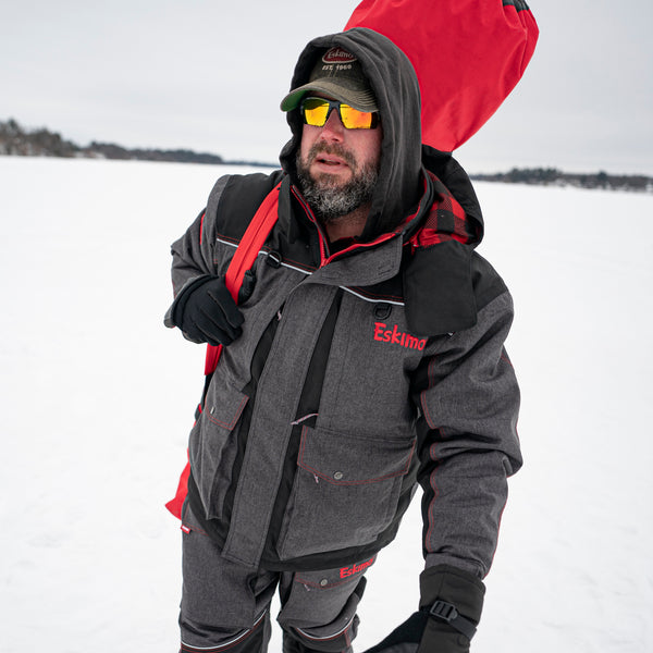 Eskimo Keeper Ice Fishing Jacket, Men's, Forged Iron Heather, X-Large  3944202461 - The Home Depot