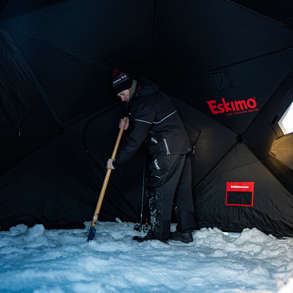 Eskimo Ice Fishing Gear Men's Superior Barrier Bibs XL / Black Ice