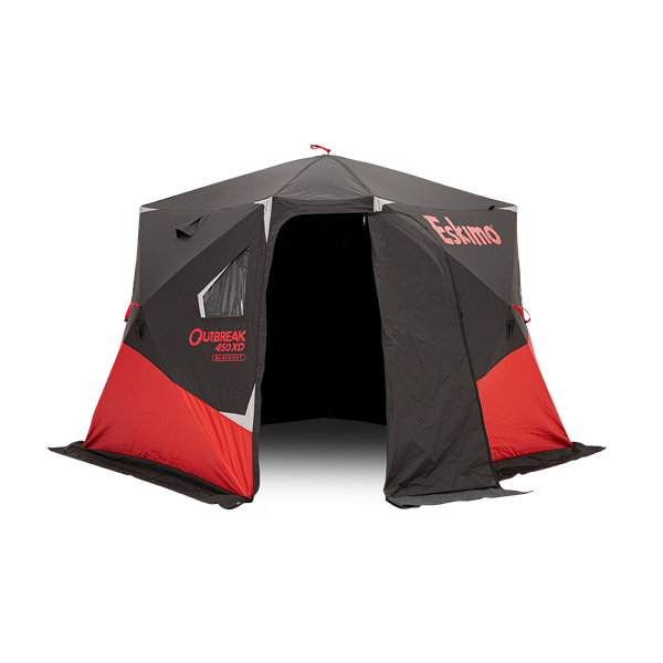 CLAM C-560 Outdoor Portable 7.5 Foot Pop Up Ice Fishing Hub Shelter Tent,  14476, 1 Piece - Gerbes Super Markets