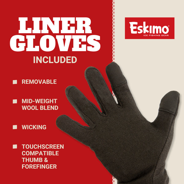 Eskimo Keeper Glove XL/2XL Black Ice - 4159201221