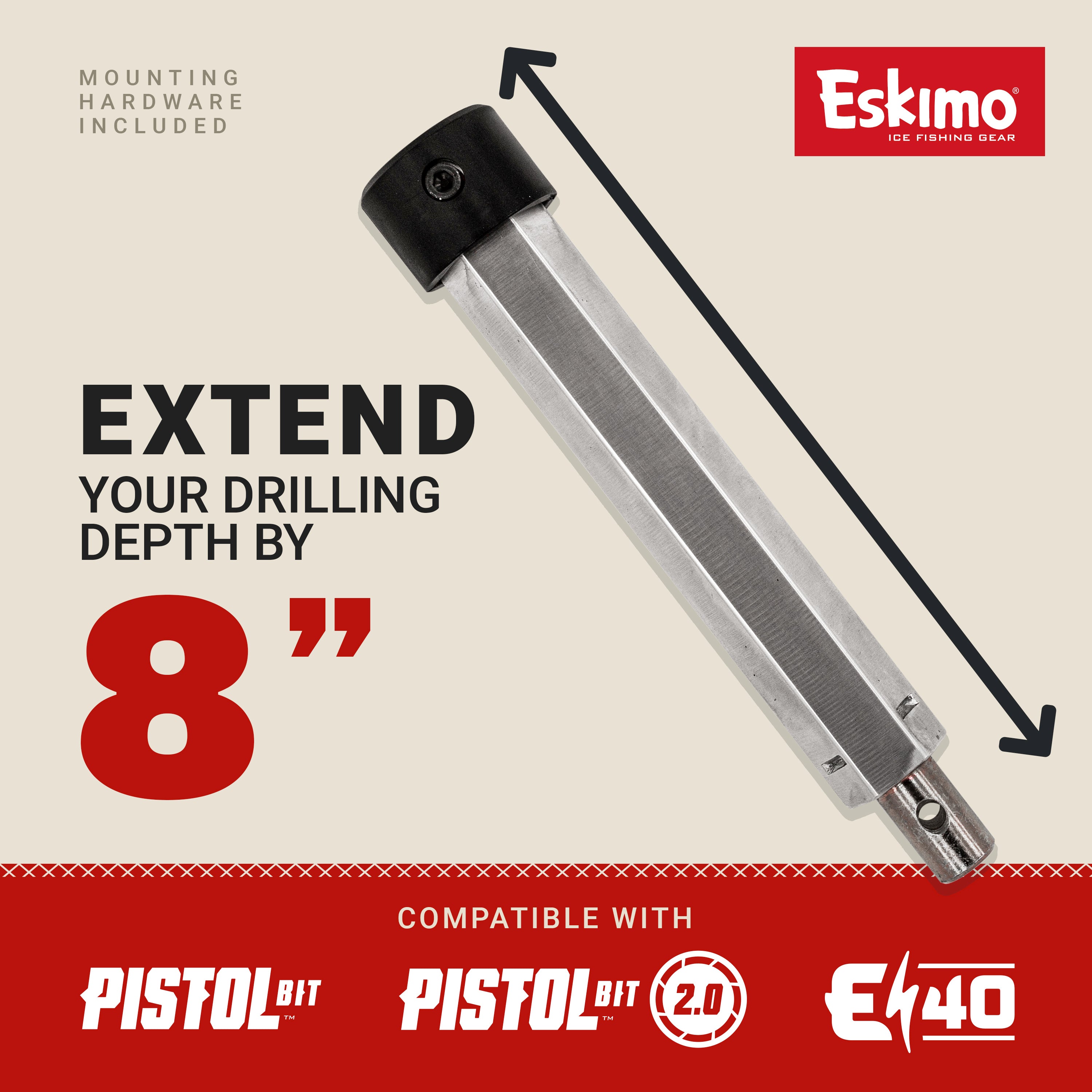Hex Auger Extensions