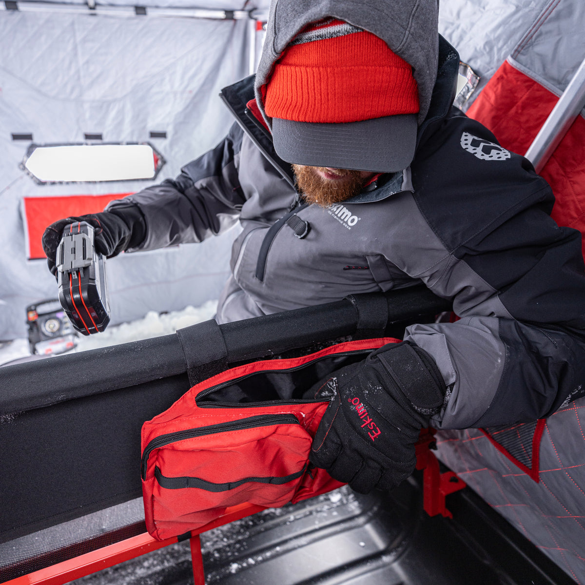 Shelter Seat Organizer
