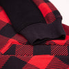Youth Retro Buffalo Plaid Hoodie
