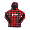 Youth Retro Buffalo Plaid Hoodie