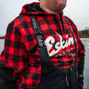 Retro Buffalo Plaid Hoodie