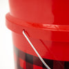 Buffalo Plaid Bucket