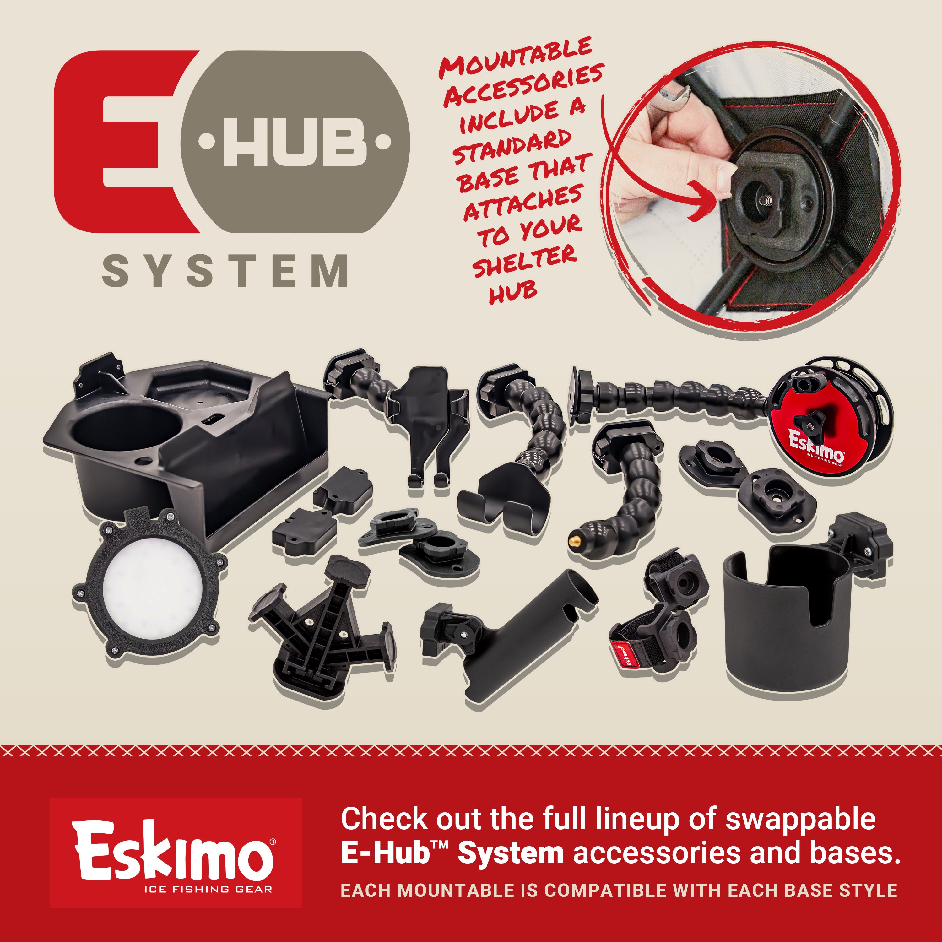 E-Hub Bucket Base (2-Pack)