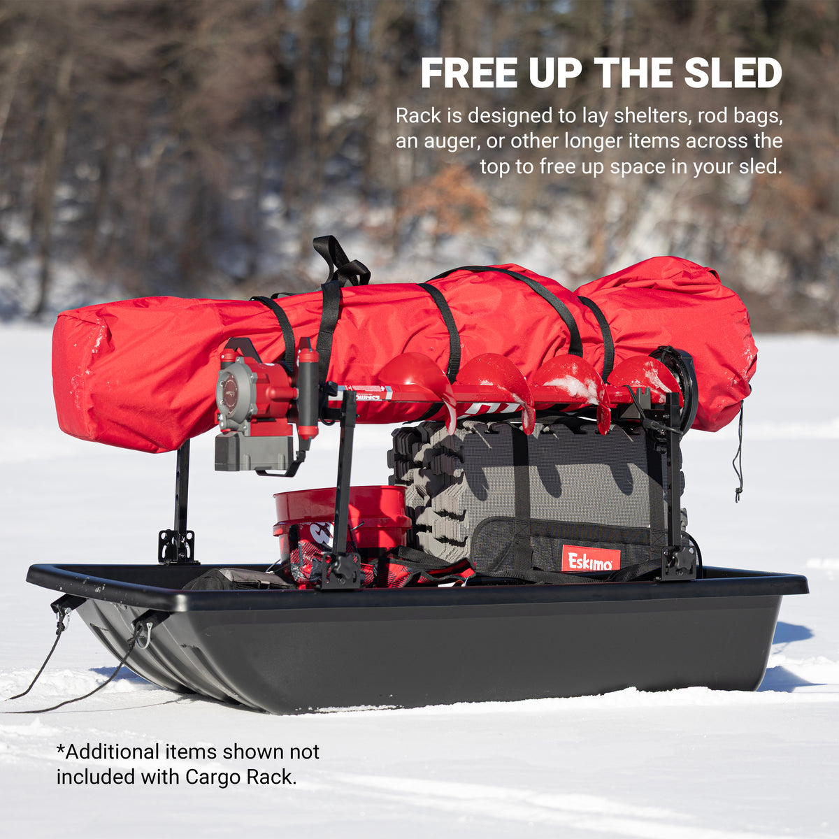 E-Hauler Folding Cargo Rack