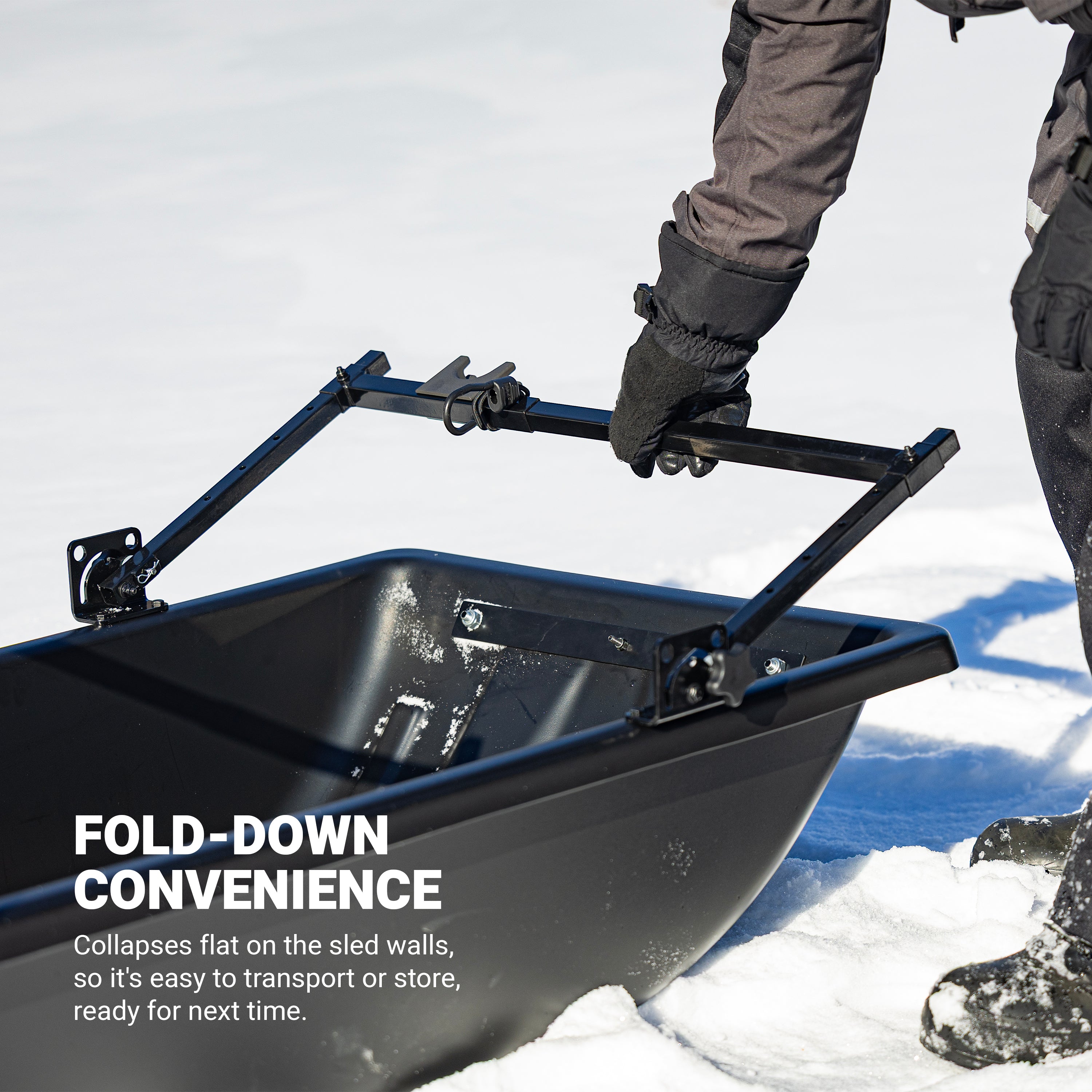 E-Hauler Folding Cargo Rack
