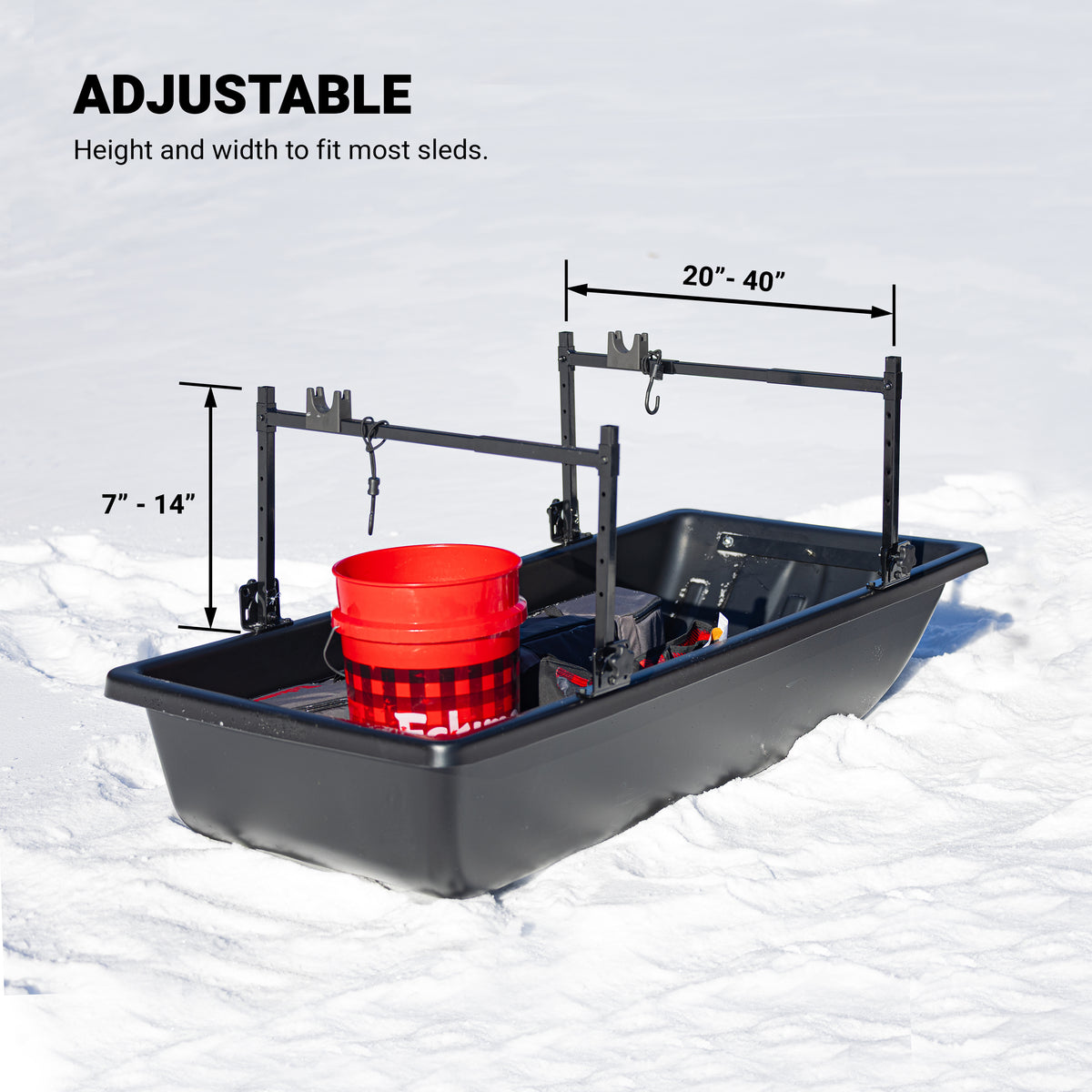 E-Hauler Folding Cargo Rack