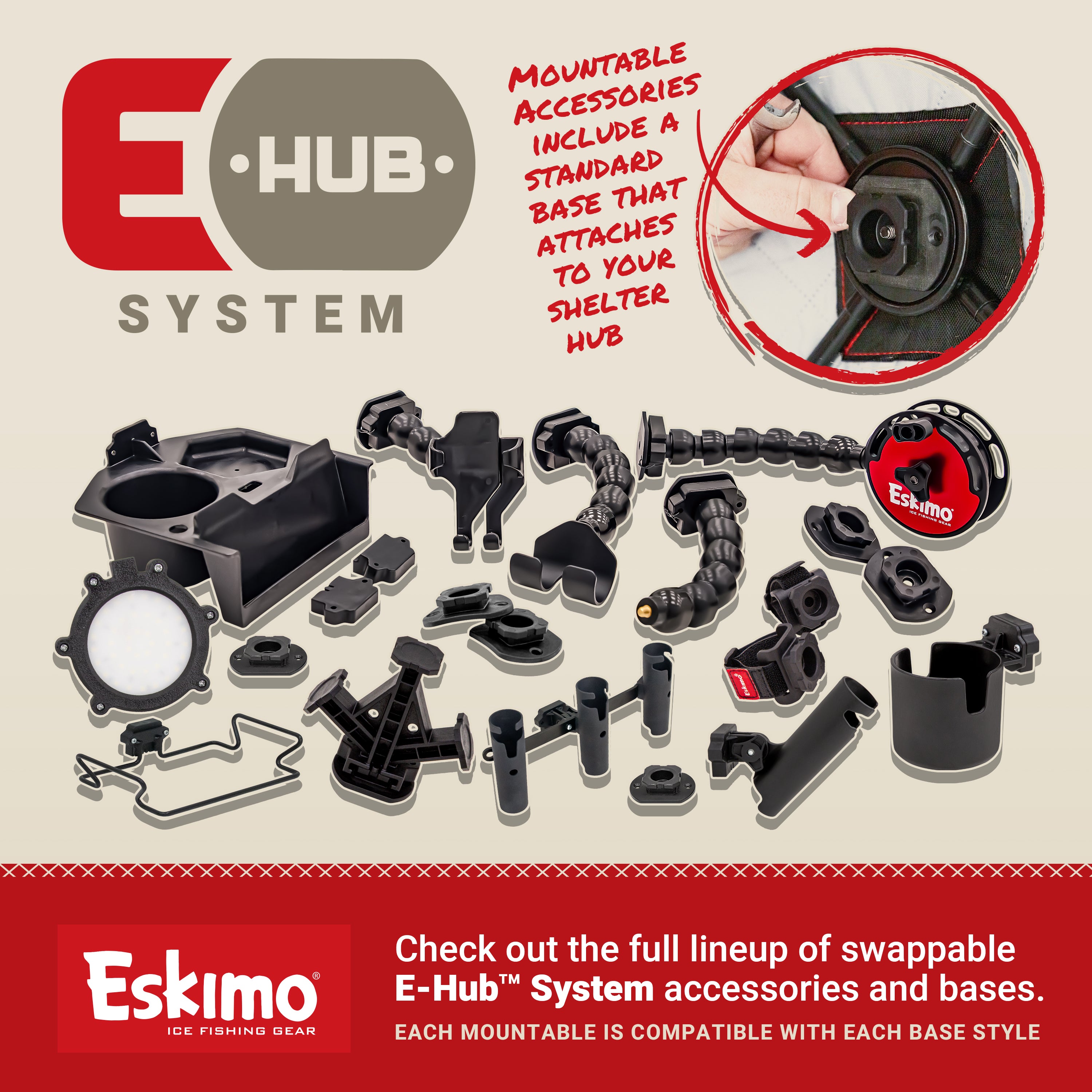 E-Hub Waste Bag Holder