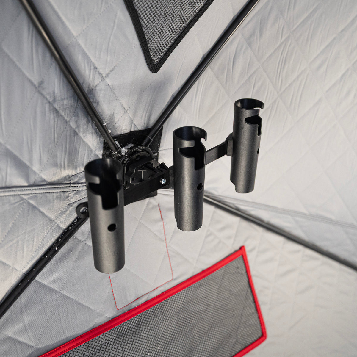 E-Hub Triple Rod Holder