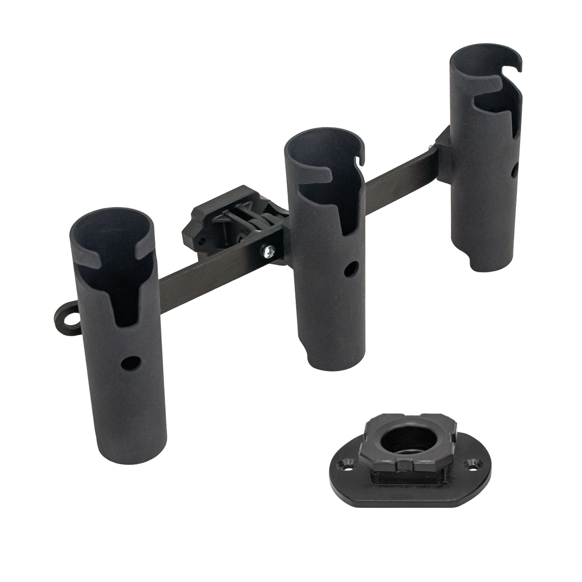 E-Hub Triple Rod Holder