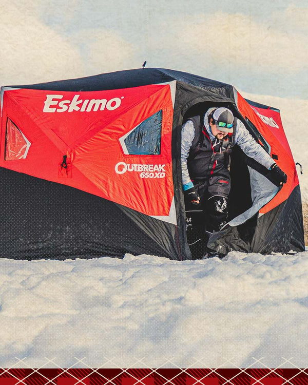 Eskimo 60 Sierra Travel Cover - 702553, Ice Fishing Shelters at  Sportsman's Guide
