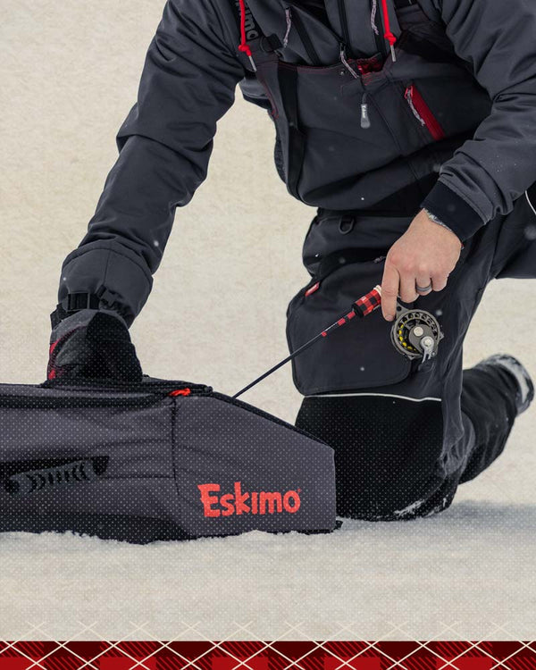 Eskimo 32in Rod Locker Bag with No Snag Rod Tubes 39123 - Acme Tools
