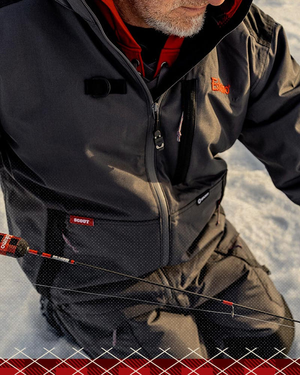Eskimo Ice Fishing Gear 394-W-G ESKIMO-394-W-G Women's Scout Suit - Grey 0  Separately Fixed