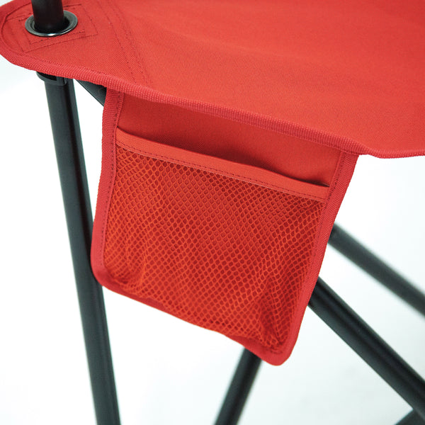 Eskimo Plaid XL Folding Chair, 1 Person, Red, Chairs 