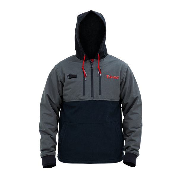 Black pullover jacket sales men's