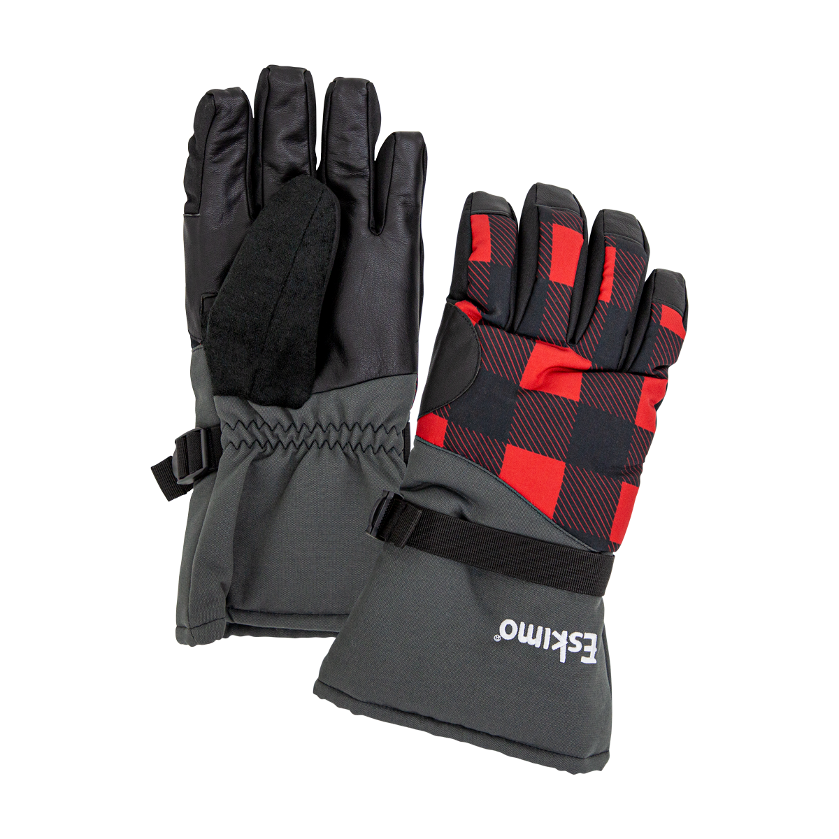 Buffalo Plaid Cold Weather Gloves