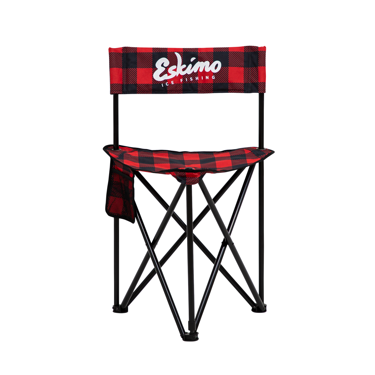 Plaid XL Folding Ice Chair
