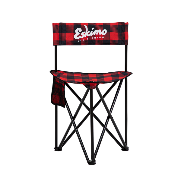 Eskimo® Plaid XL Folding Ice Chair, Portable Chairs, Plaid, 34779