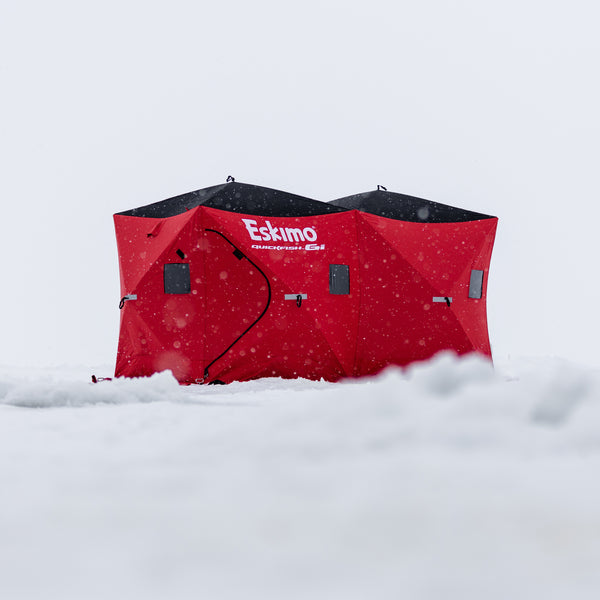 Eskimo 19151 Quickfish 2i Insulated Pop-Up Portable Hub-Style Ice Fishing  Shelter, 25 Square Feet of Fishable Area, 2 Person Shelter, Shelters -   Canada
