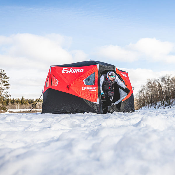 Buy Eskimo Evo Series Portable Flip Style Ice Shelter with Pop Up Hub Sides  Online at desertcartSeychelles